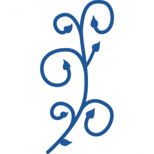 Универсална щанца за изрязване завъртулка - Marianne design - Creatables Swirl leafvoor