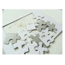 Бял чипборд - Marianne Design - Decoration Chipboard Wit - 5 A5 sheet - white chipboard - 0.7 mm