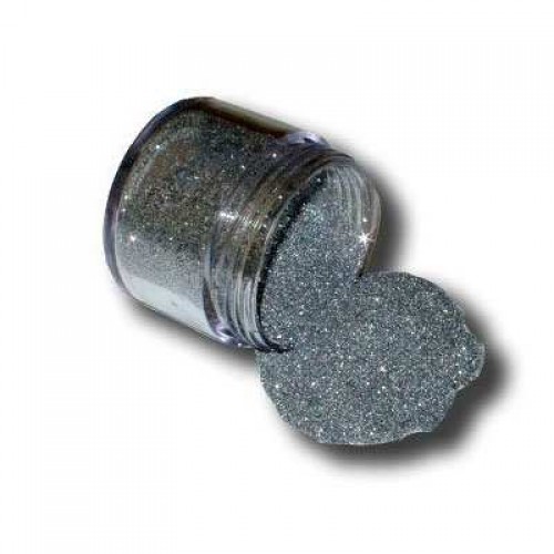 Супер бляскава сребърна ембосинг пудра с бляскащи частички - Crafty Impressions - Super Silver Sparkle