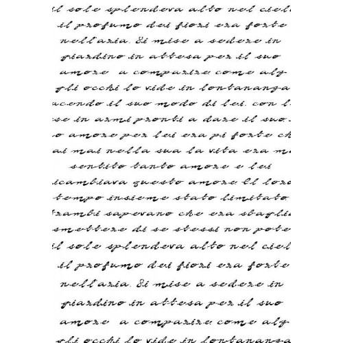 Фонов силиконов печат -  Любовни надписи - Sweet Dixie Love Story Script Clear Stamp