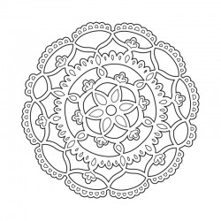 Шаблон за изрязване - Sizzix Thinlits Die - Doily