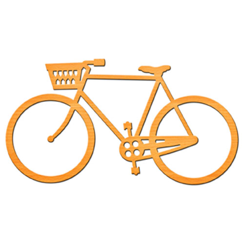 Универсален шаблон за изрязване и релеф - Spellbinders - Bicycle In Spire - Shapeabilities