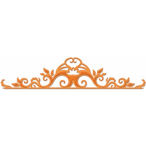 Универсален шаблон за изрязване и релеф - Spellbinders - Flourish Trim