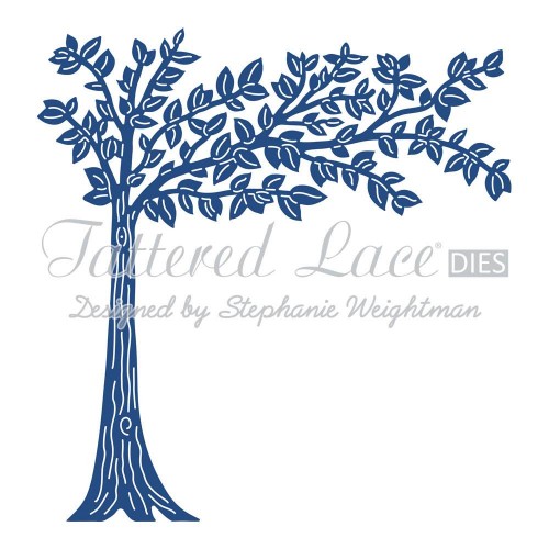 Универсална щанца за рязане и релеф черешово дърво - Tattered Lace Cherry Tree (ACD626)