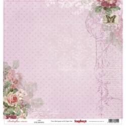 Комплект от дизайнерски хартии 12" х 12" , 190гр. 13 листа - Paper Collection (12*12 – 190gsm) Butterflies (13 Sheet Multi-Design Set)