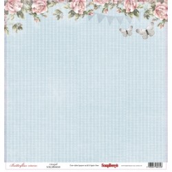 Комплект от дизайнерски хартии 12" х 12" , 190гр. 13 листа - Paper Collection (12*12 – 190gsm) Butterflies (13 Sheet Multi-Design Set)
