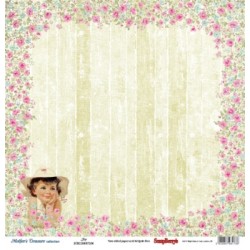 Двустранна дизайнерска хартия - Double-Sided Paper (12*12 – 190gsm) Mother's Treasure - Joy