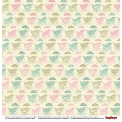Двустранна дизайнерска хартия - Double-Sided Paper (12*12 – 190gsm) Mother's Treasure - Joy