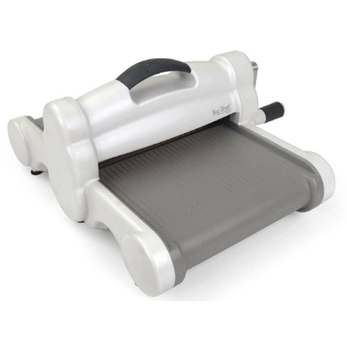 Машина за рязане и релеф А4 - Sizzix - Big Shot Plus Machine Only (White & Gray) - базов модел