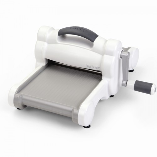 Машина за рязане и релеф - Sizzix - Big Shot Machine Only (White & Gray) - базов модел