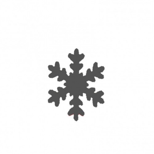 Пънч - снижинка - 0.95см - Lever punch mini 0,95cm-3/8" snowflake