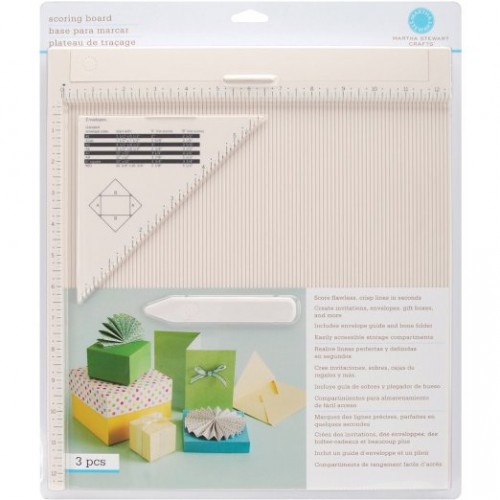 Дъска за биговане/ прегъване, пликове и кутии -  Martha Stewart - Martha Stewart scoring board 12"