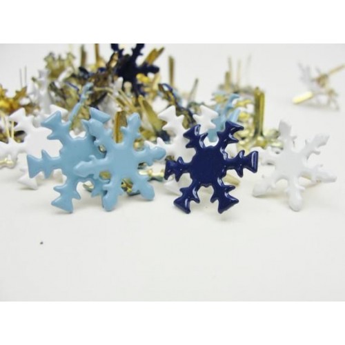 Брадс снежинки микс - Splitpennen assortiment - 10бр.микс